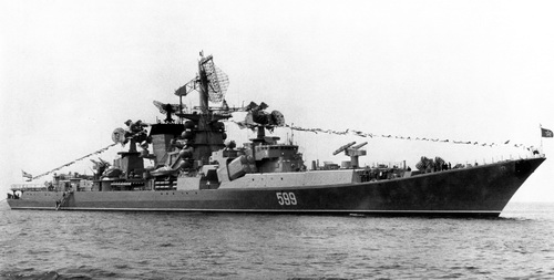 Большой противолодочный корабль Маршал Ворошилов